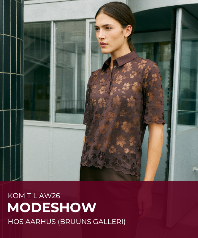 Modeshow AW26 hos Bahne Aarhus (Bruuns Galleri) – 2. november kl. 18:00